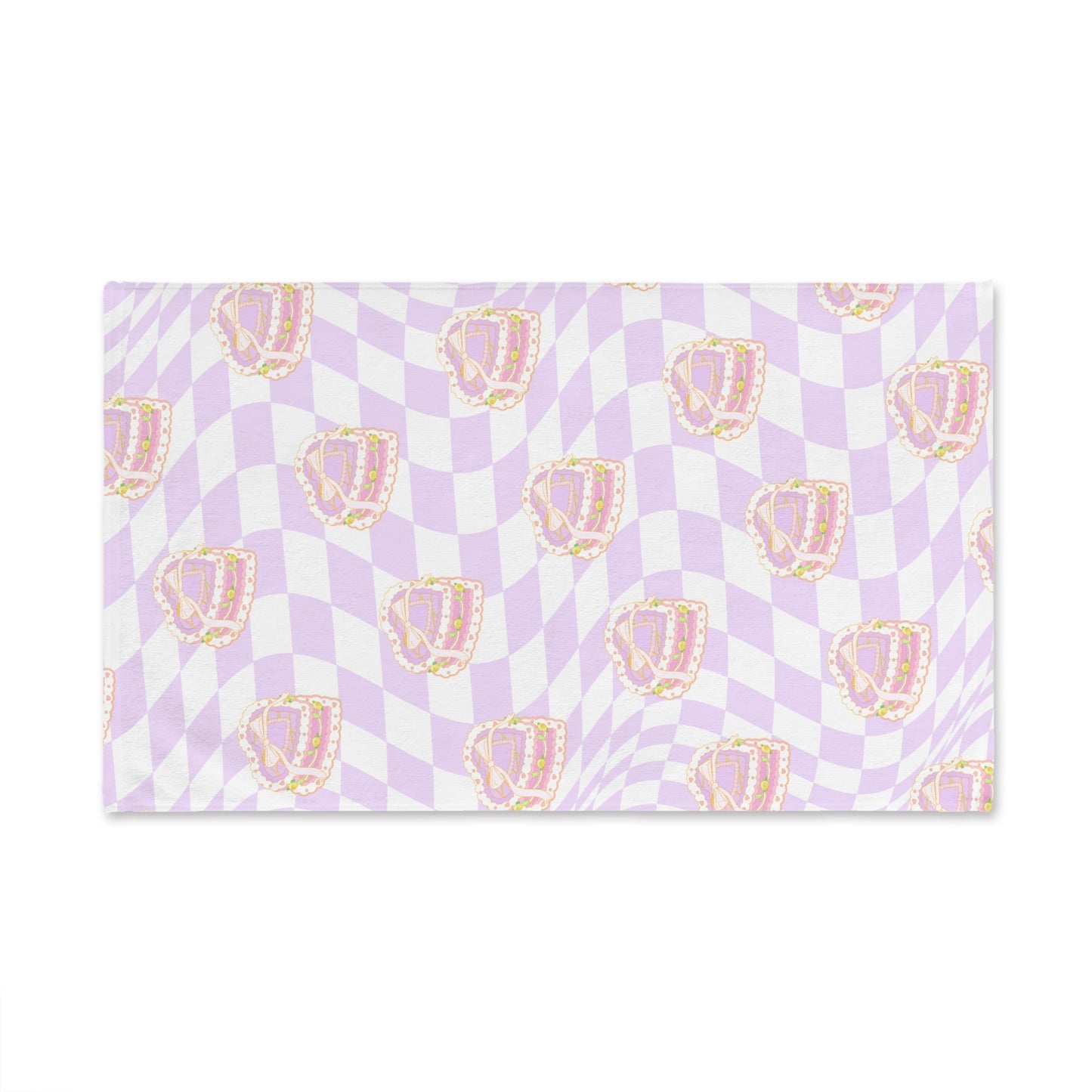 Kawaii Pastel Cake Hand Towel