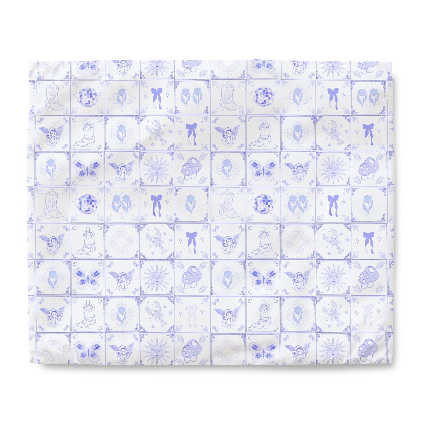Angelic Tile style Duvet Cover