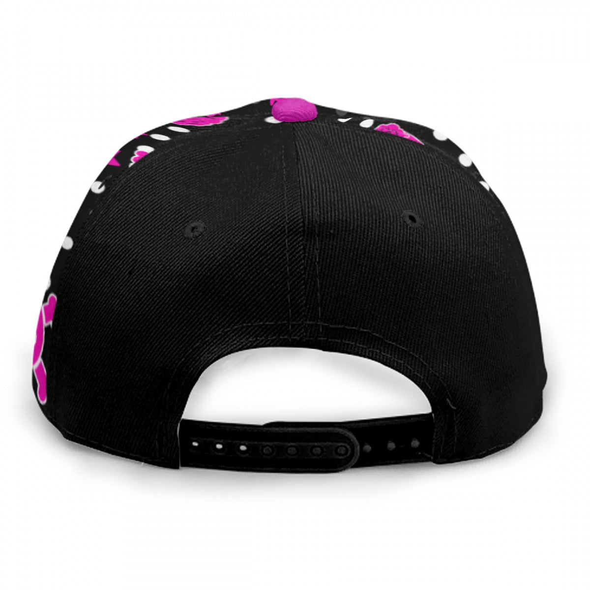 Pink Heart Brass Knuckle Snapback Hat – Scene Kid Emo Y2K