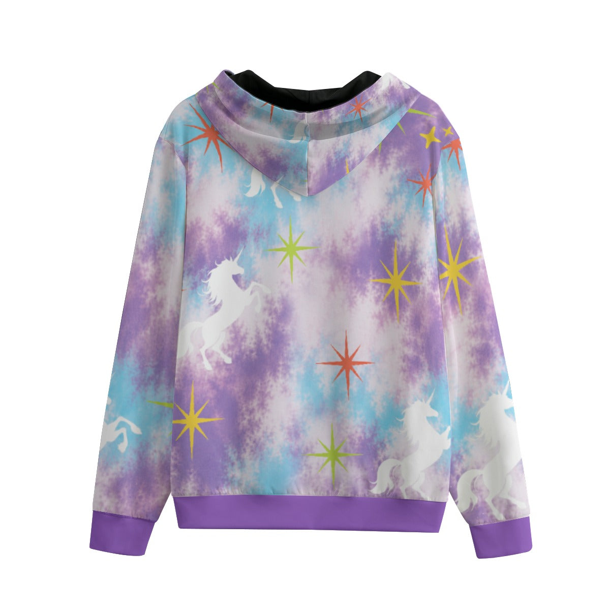 Sheppy Tumblr Pastel Unicorn Monster Zip-Up Hoodie