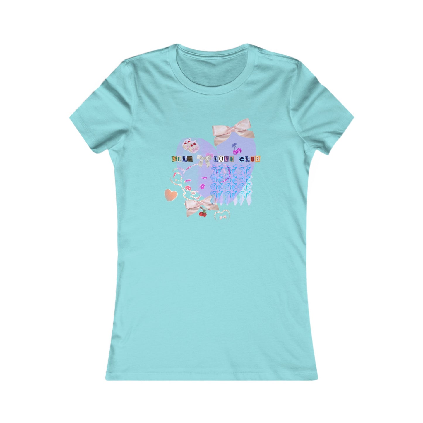 SELF LOVE CLUB Y2k Aesthetic Tee