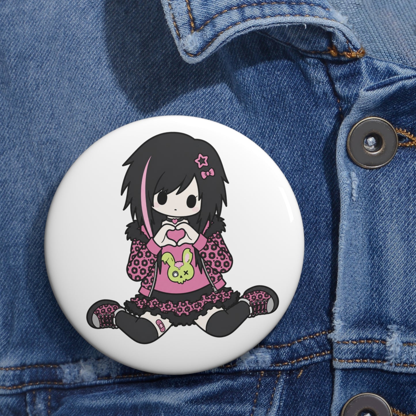 Custom Pin Buttons