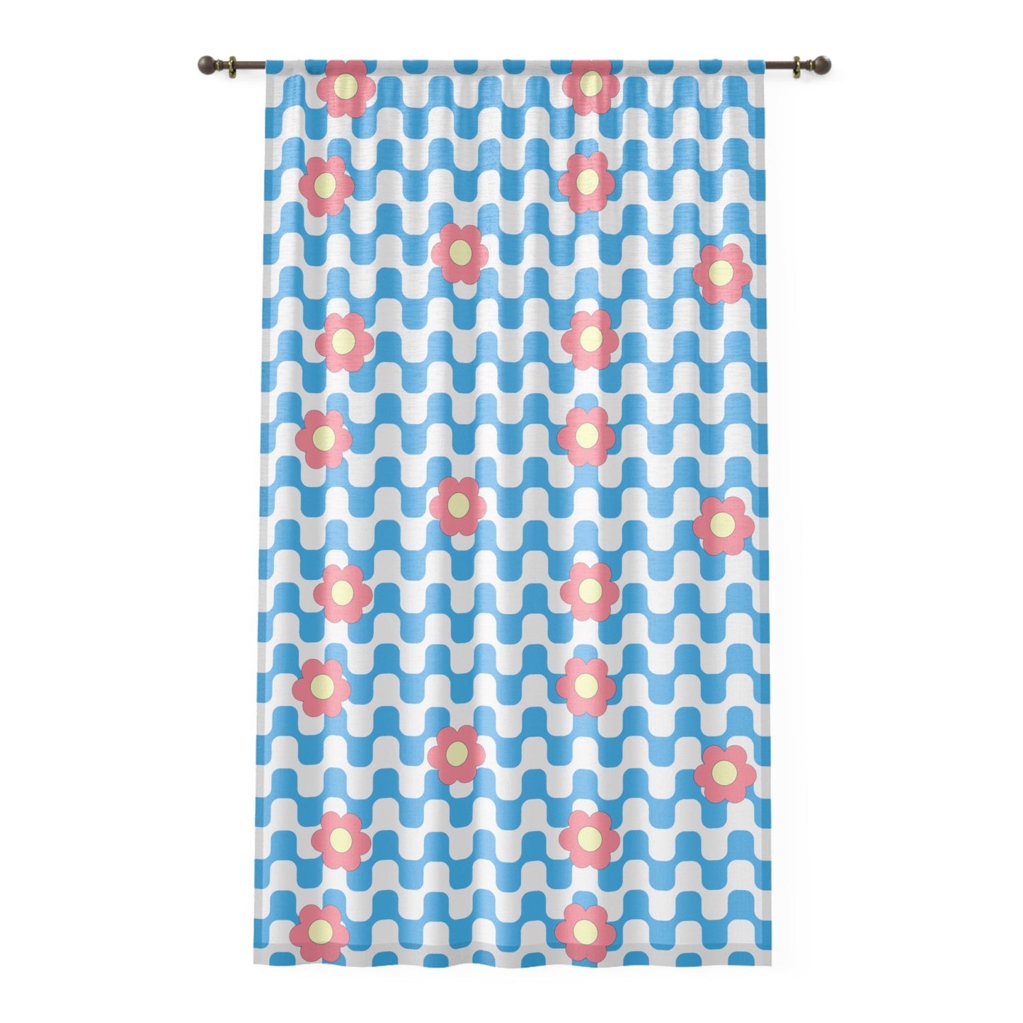 Blooming Inner Child Soul Window Curtain