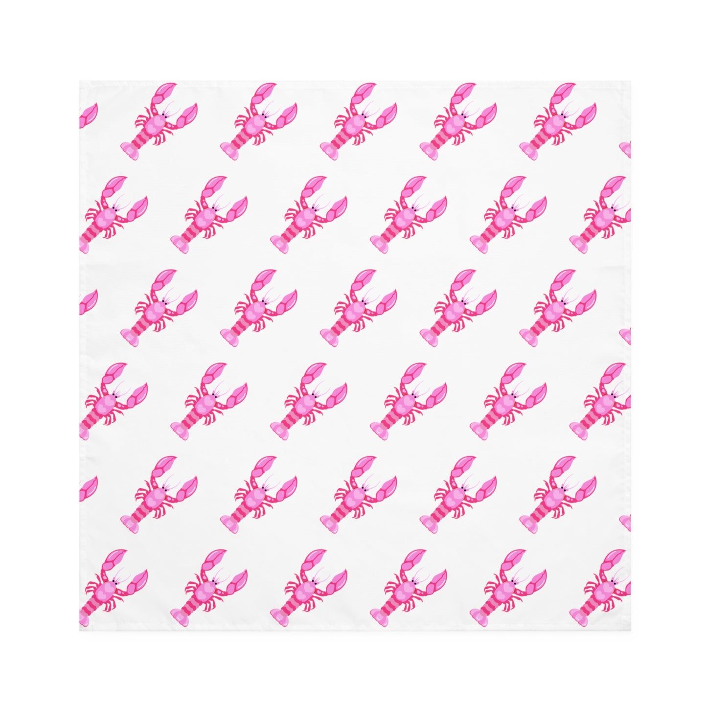 Pink lobster Napkins