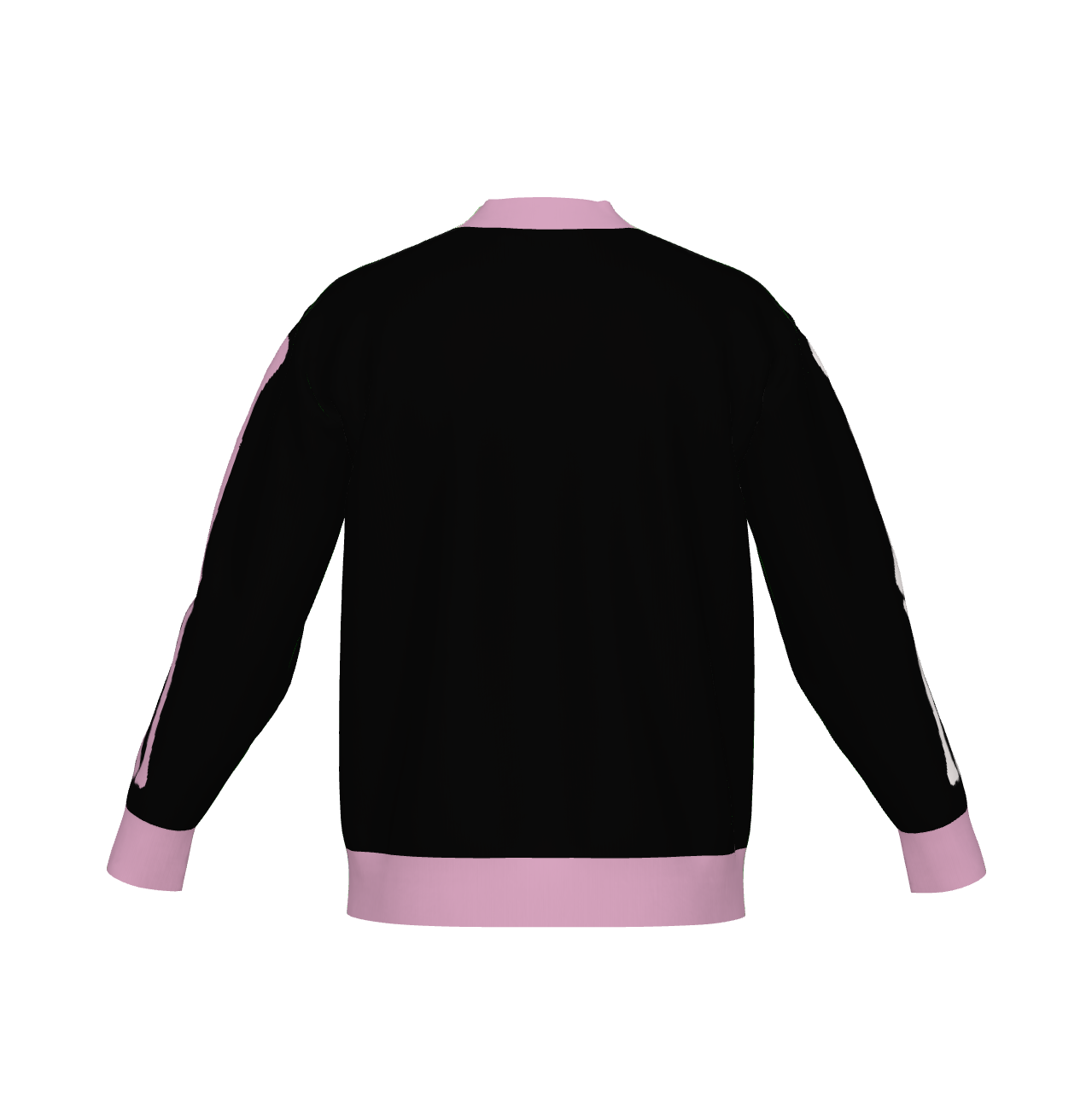 Pink Skeleton Heart Unisex Knit Cardigan (2XS–3XL)