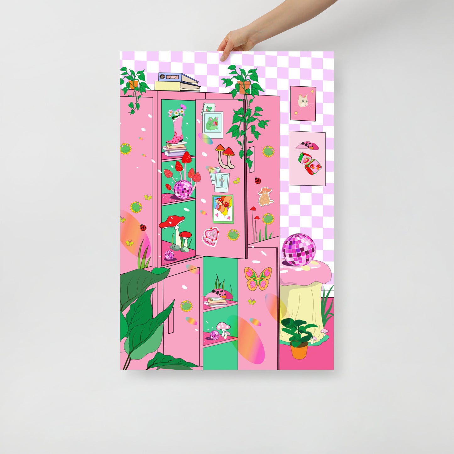 Pinky Shoomate Locker Room Poster