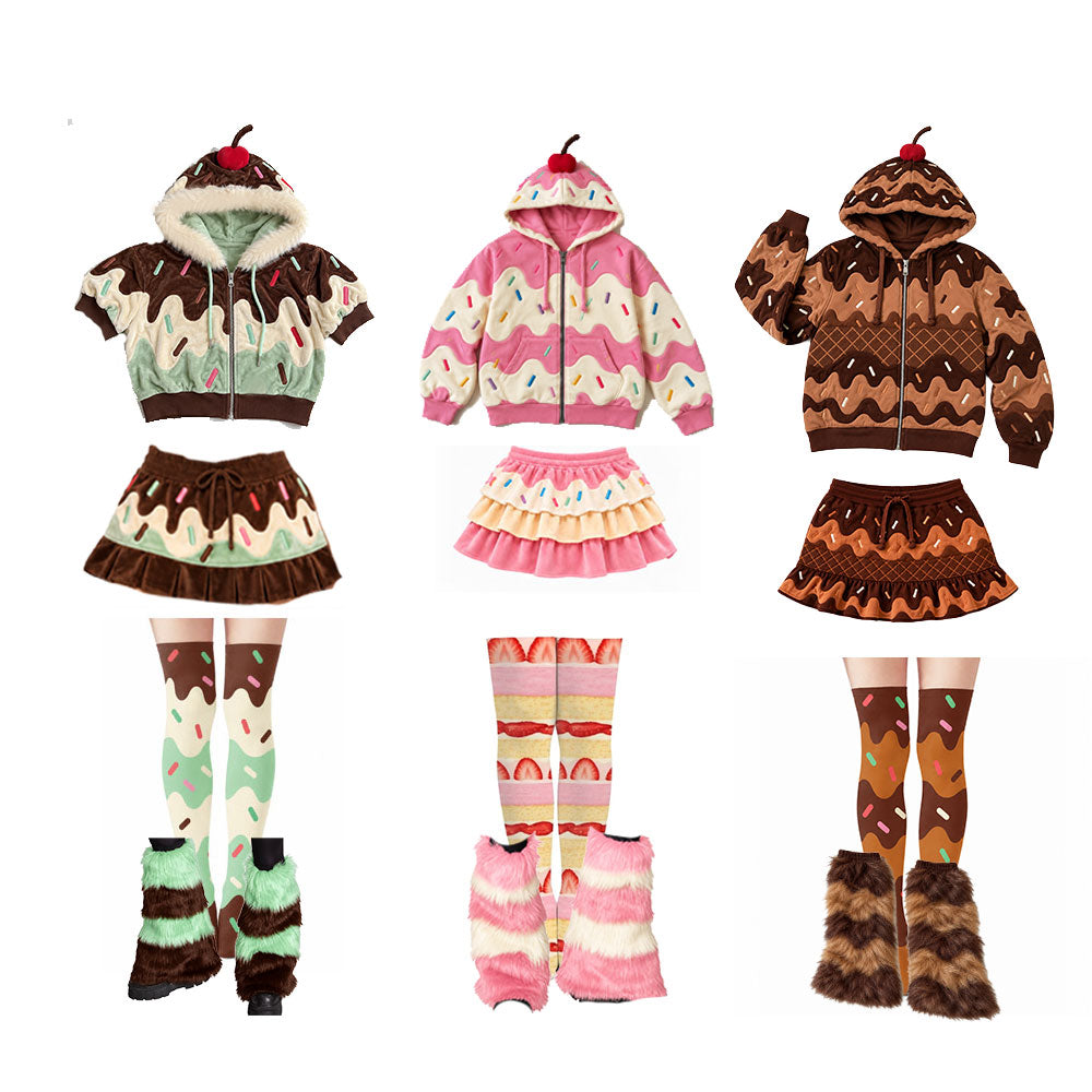 Cherry on Top Ice Cream Outfit Set