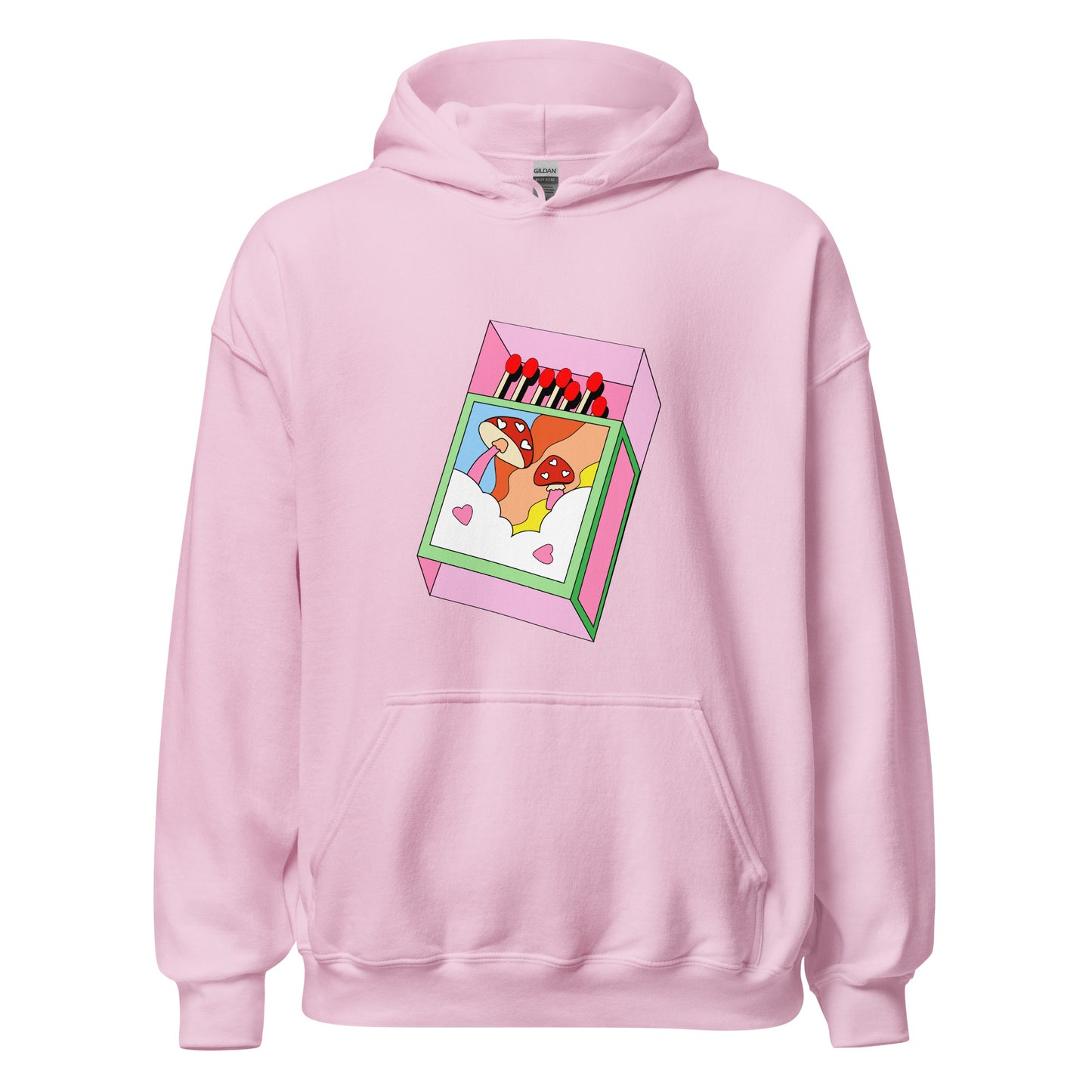 Groovy Mushroom Match Unisex Hoodie