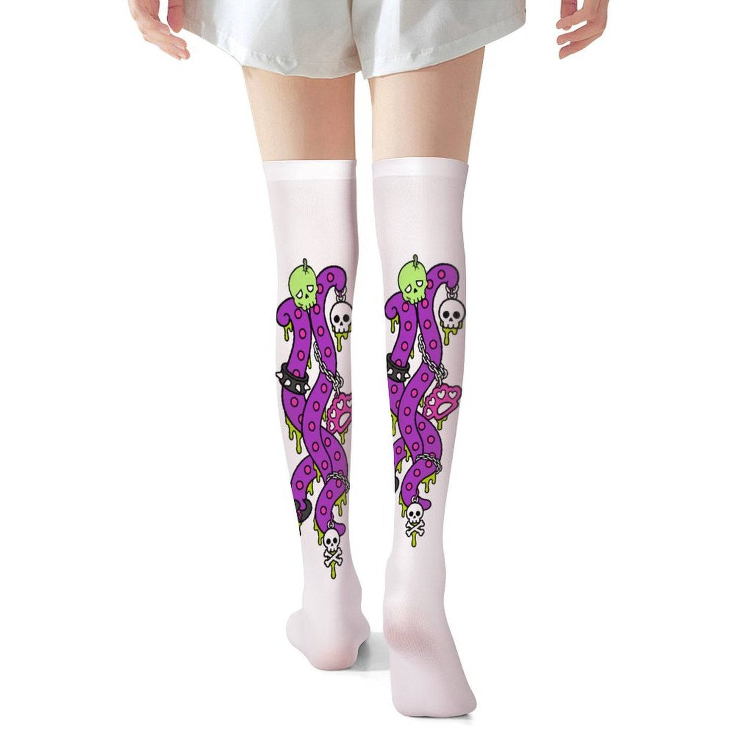 Sheppy Zippy Tako Monster Knee High Socks