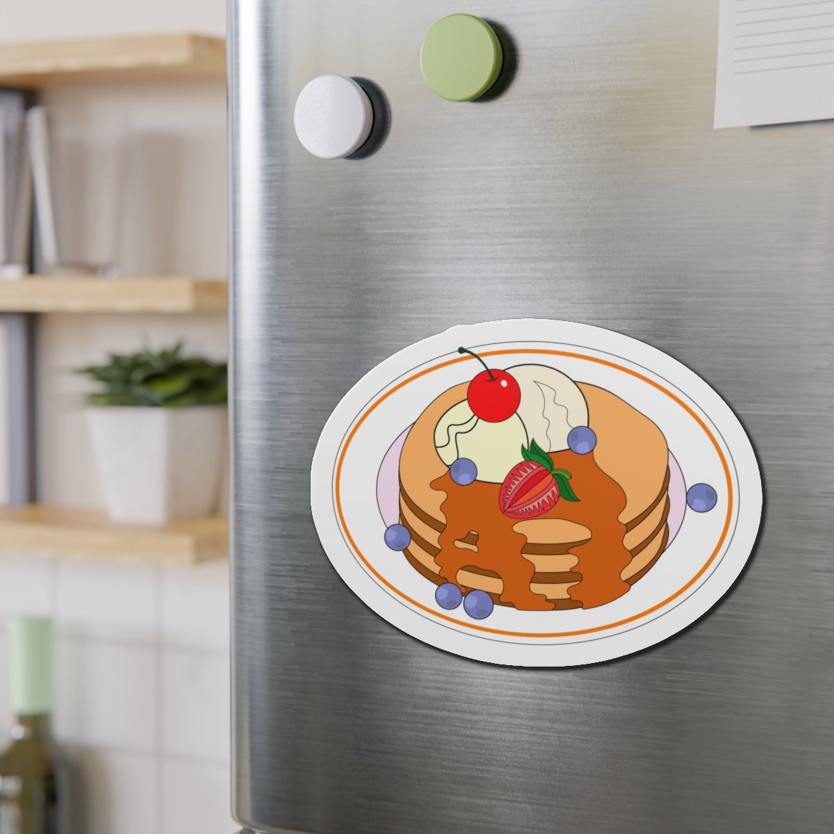 Saturday Brunch Pancakes Magnets