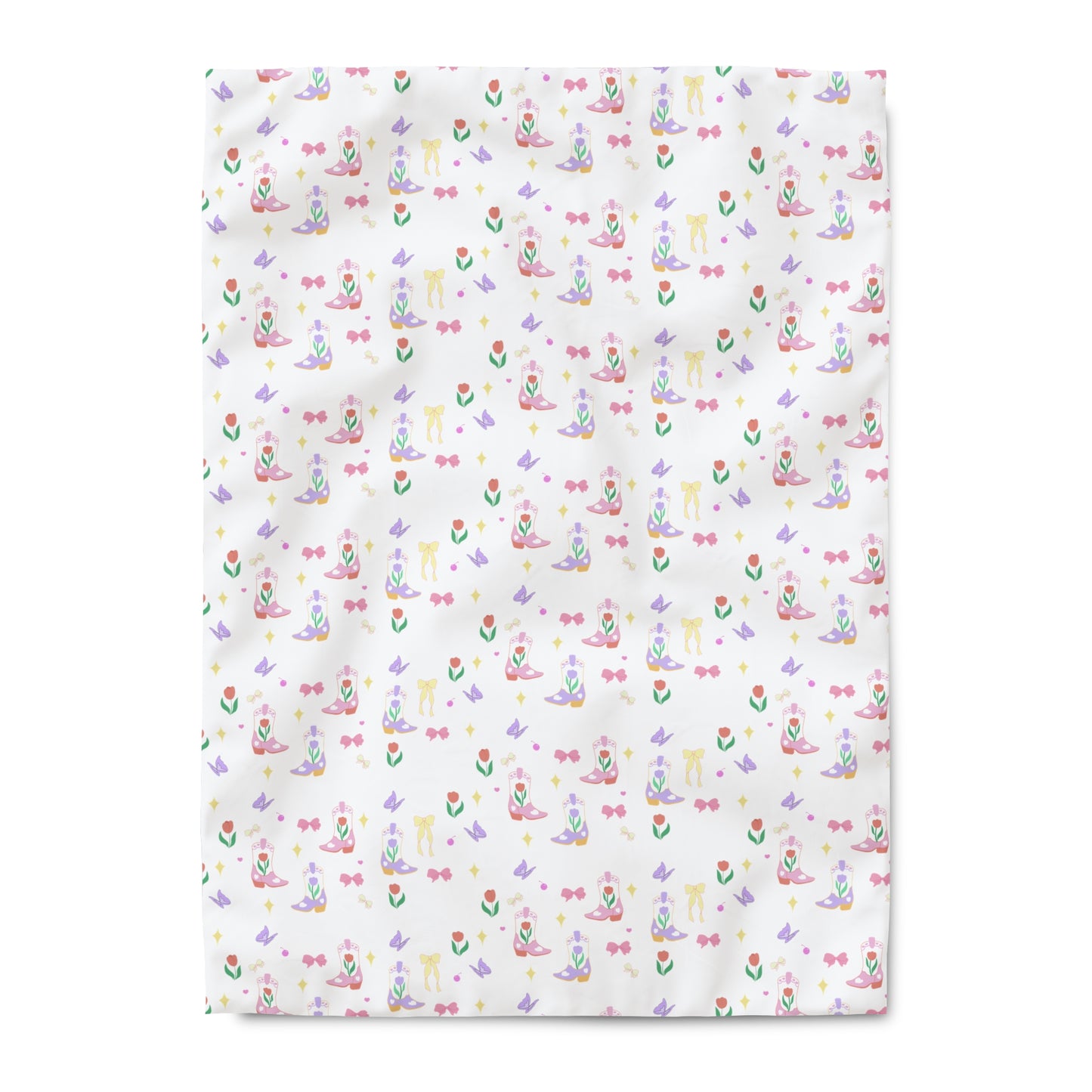 Howdy Girl aesthetic Tulip Duvet Cover