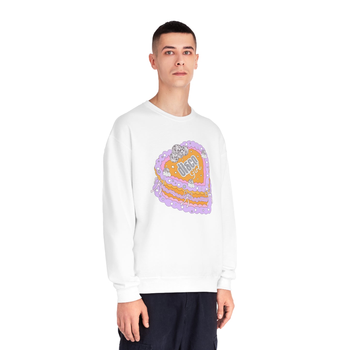 DISCO Girl Crewneck Sweatshirt