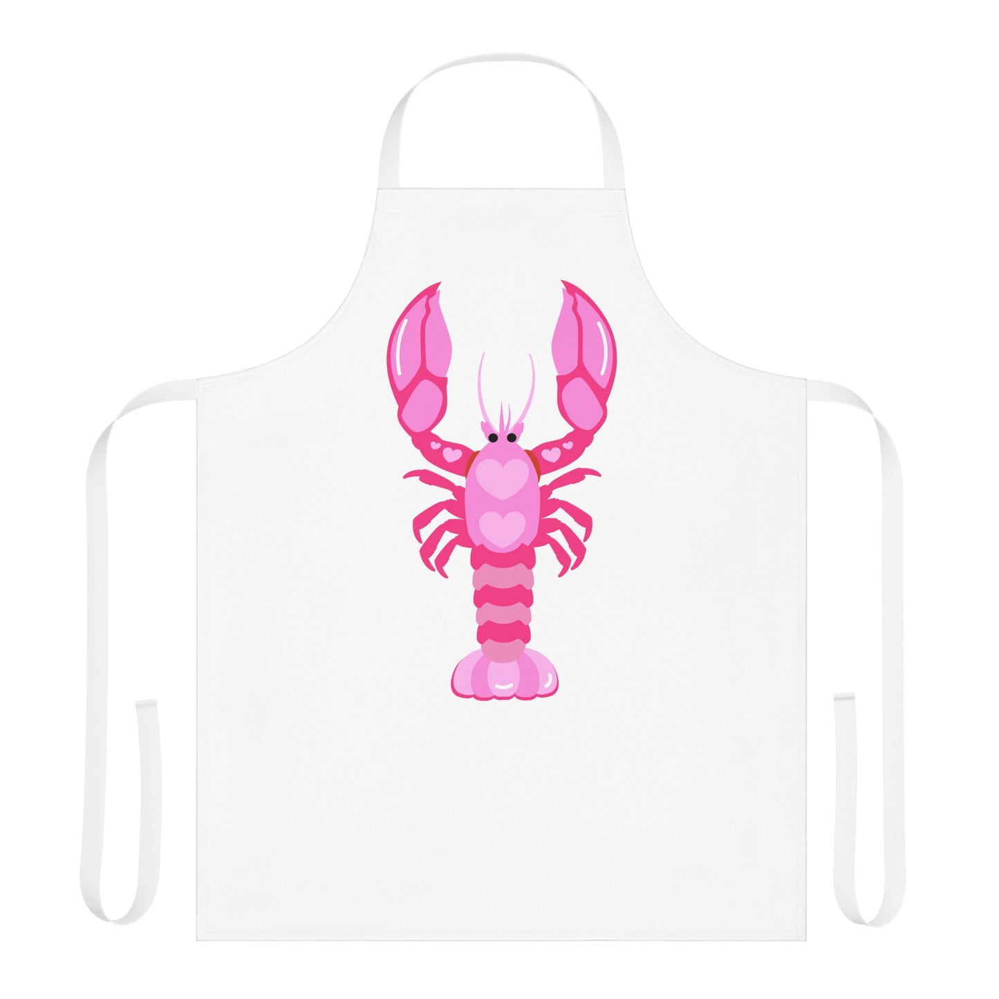 Pink Lobster Apron