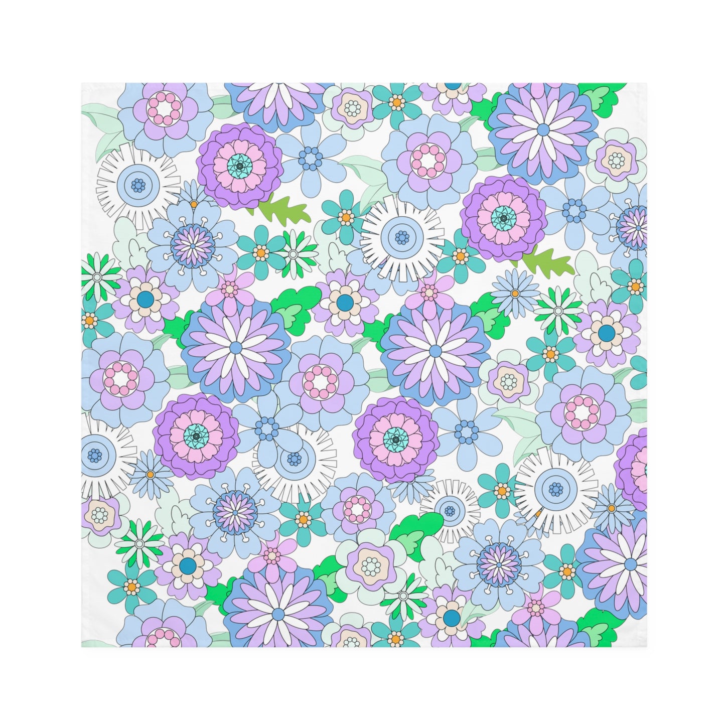 Retro Flower Child Napkins