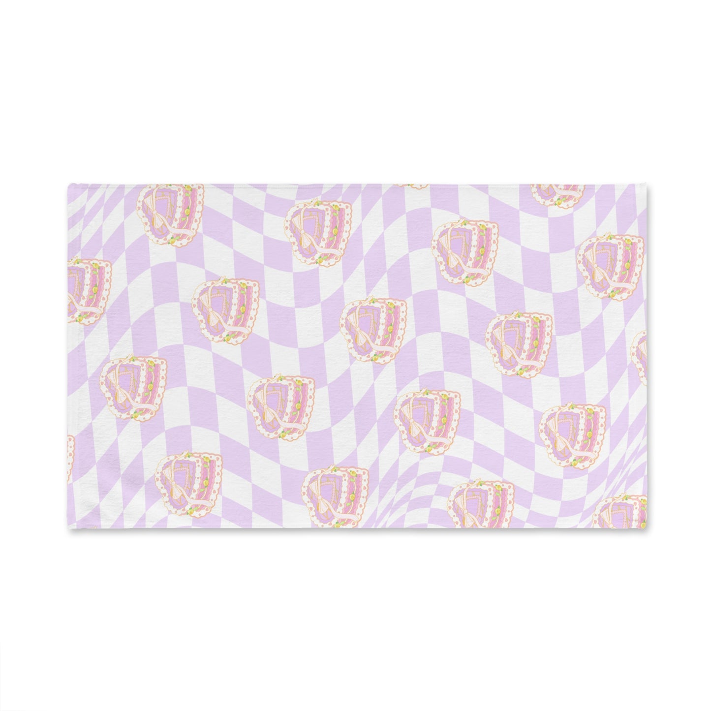 Kawaii Pastel Cake Hand Towel