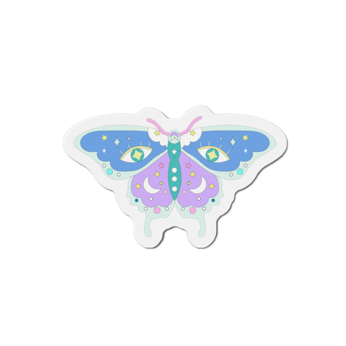 Pastel Grunge Boho Magical Butterfly Magnets