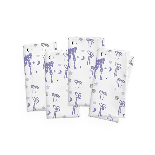 Moon Chid Aesthetic Girl Napkins