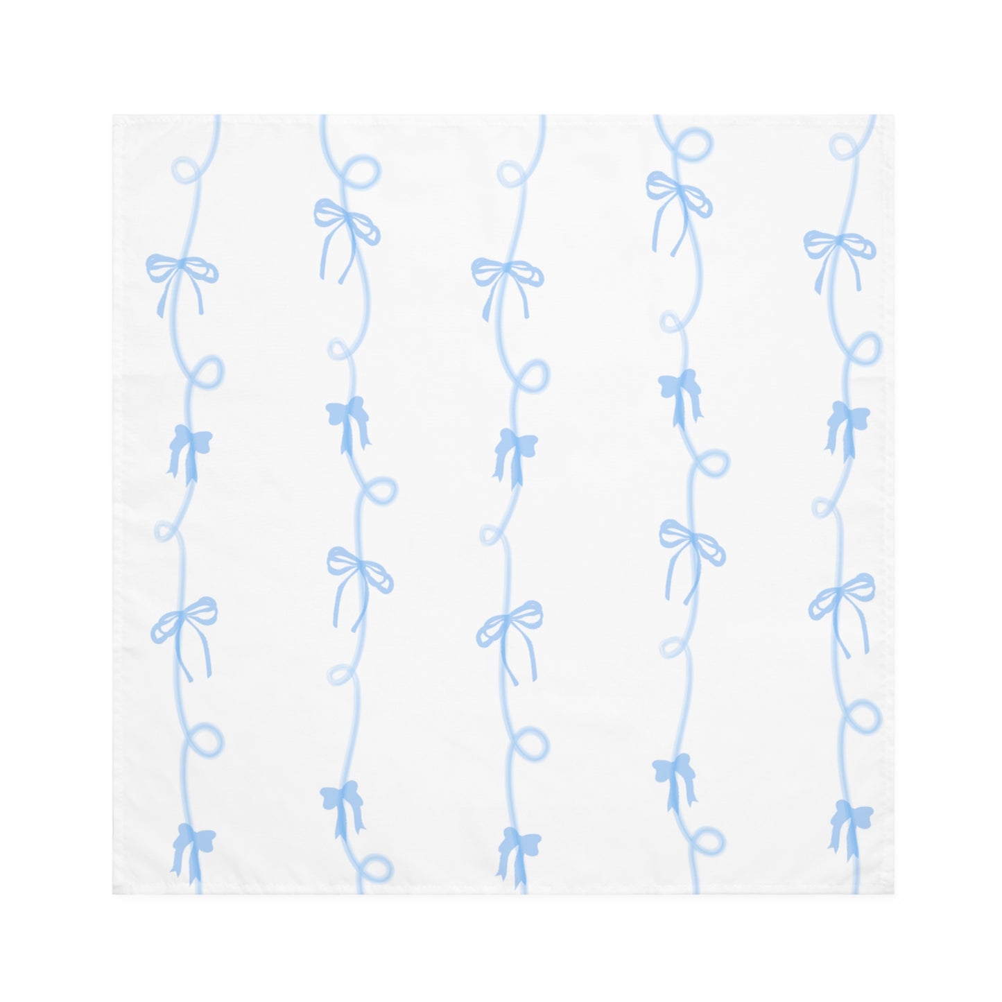 Angelic Blue Bows Napkins