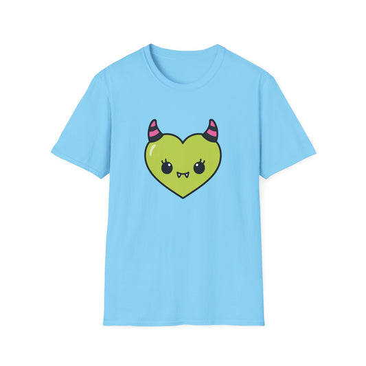 Devil Heart Scene Kids Cotton Unisex Tee (XS–5XL)