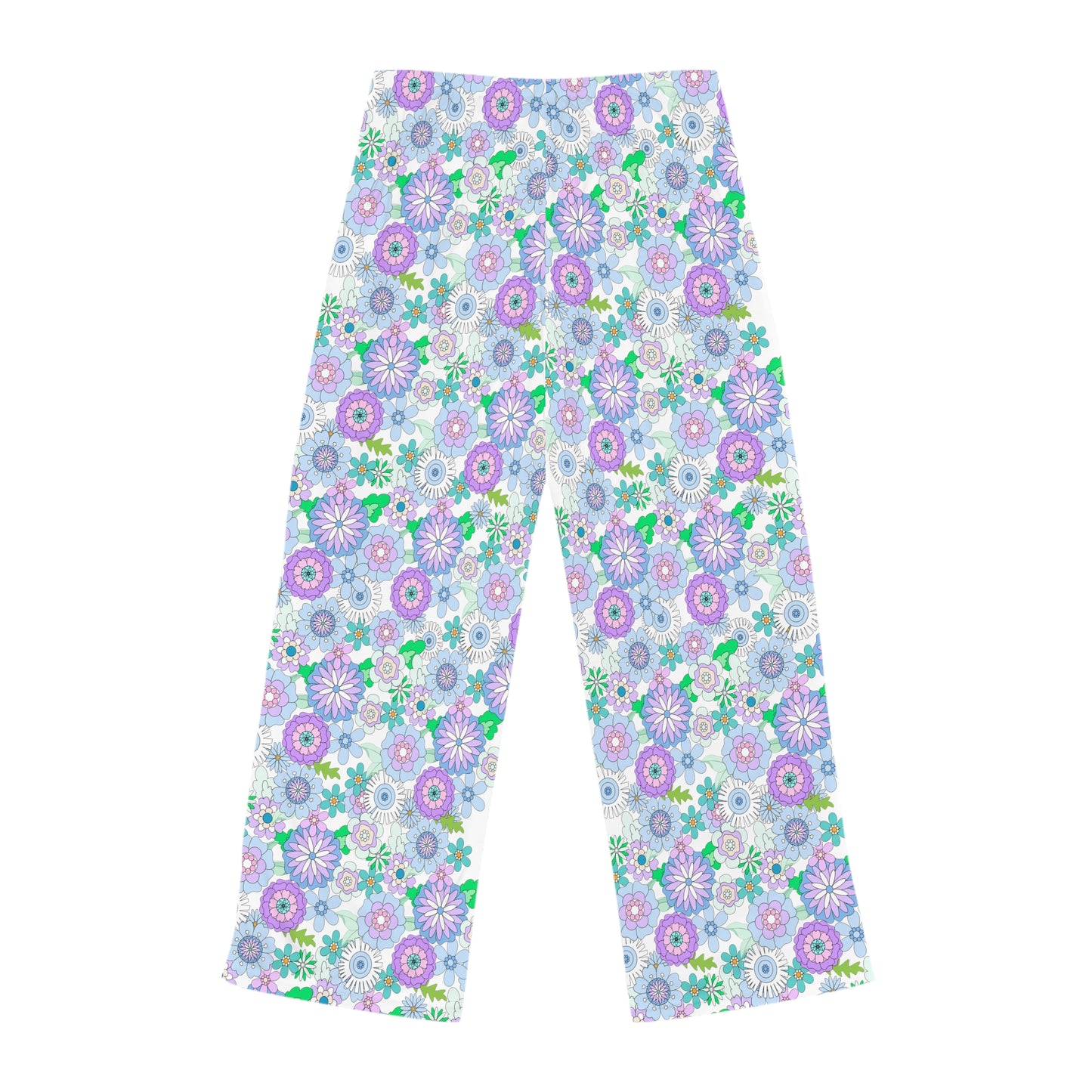 Retro Flower Child Pajama Pants