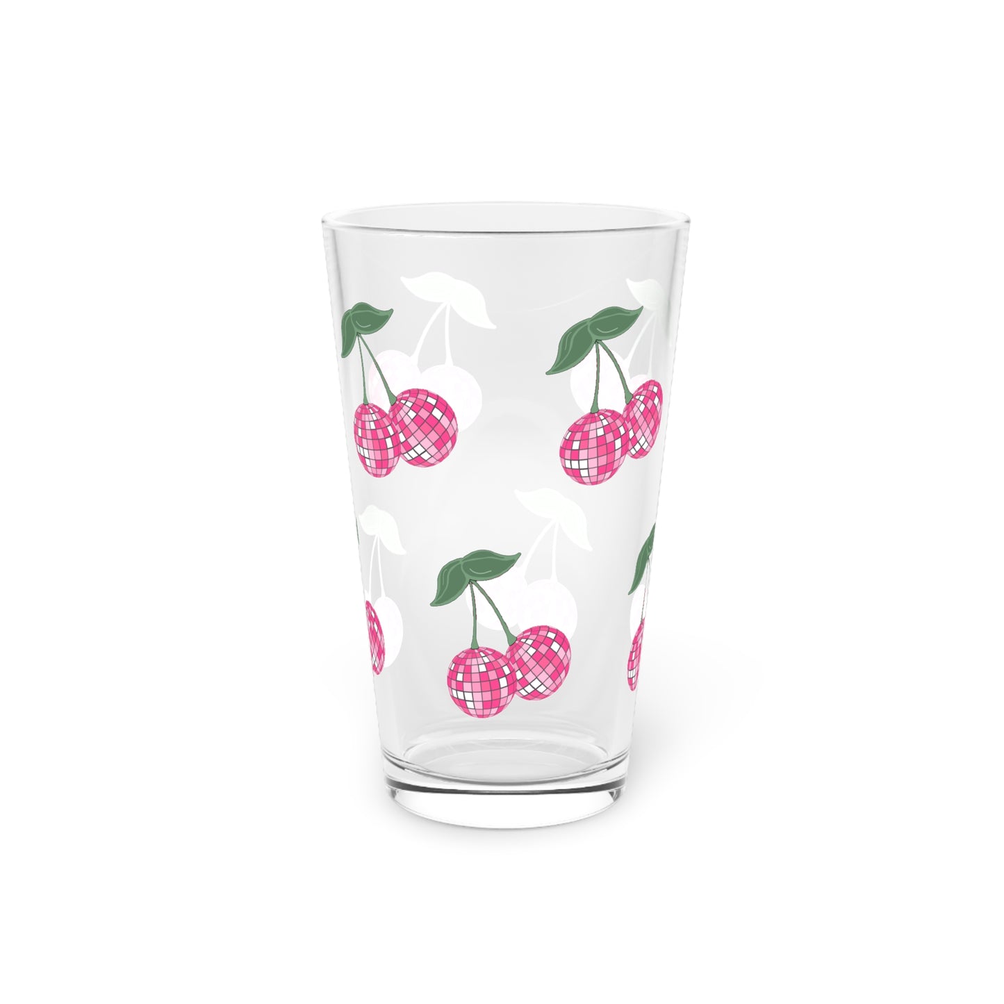 Disco Cherry Pint Glass, 16oz