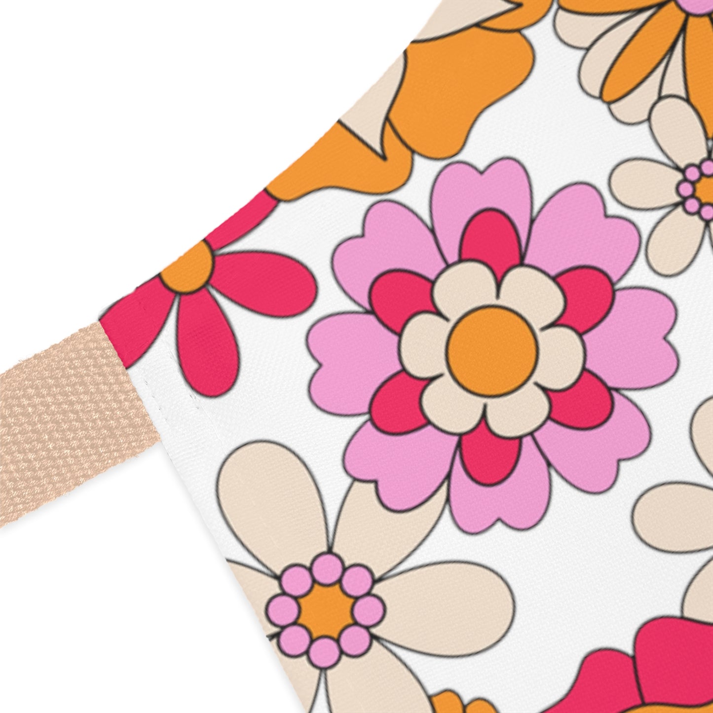 Retro Flower Child Hand Apron