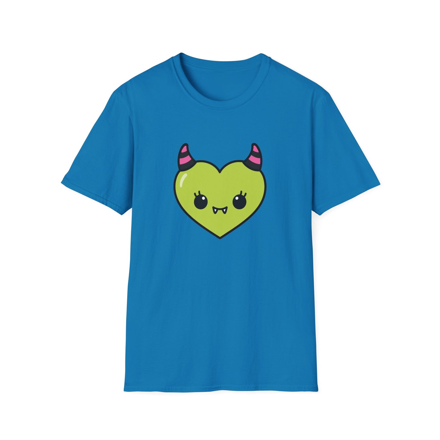 Devil Heart Scene Kids Cotton Unisex Tee (XS–5XL)