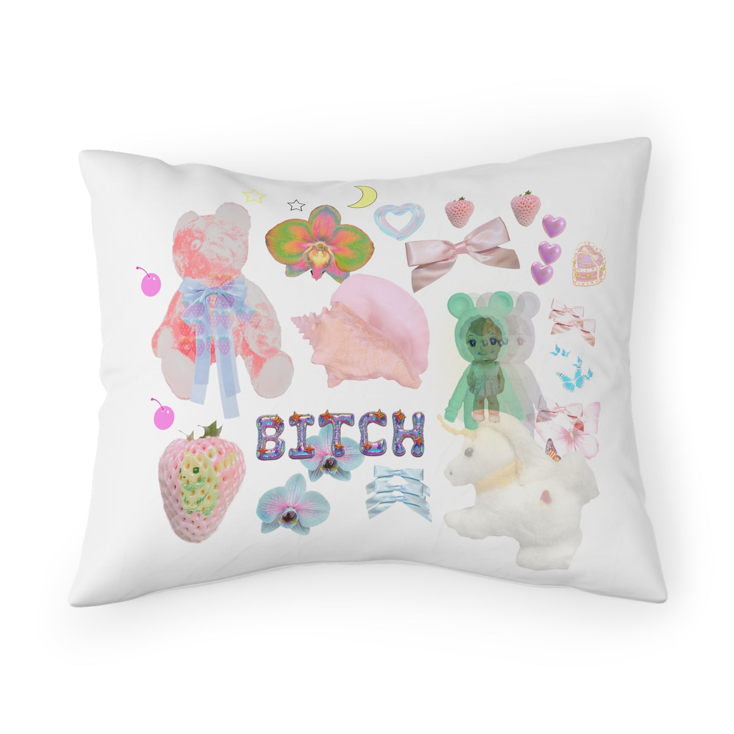 BITCH Y2K Pillow Sham