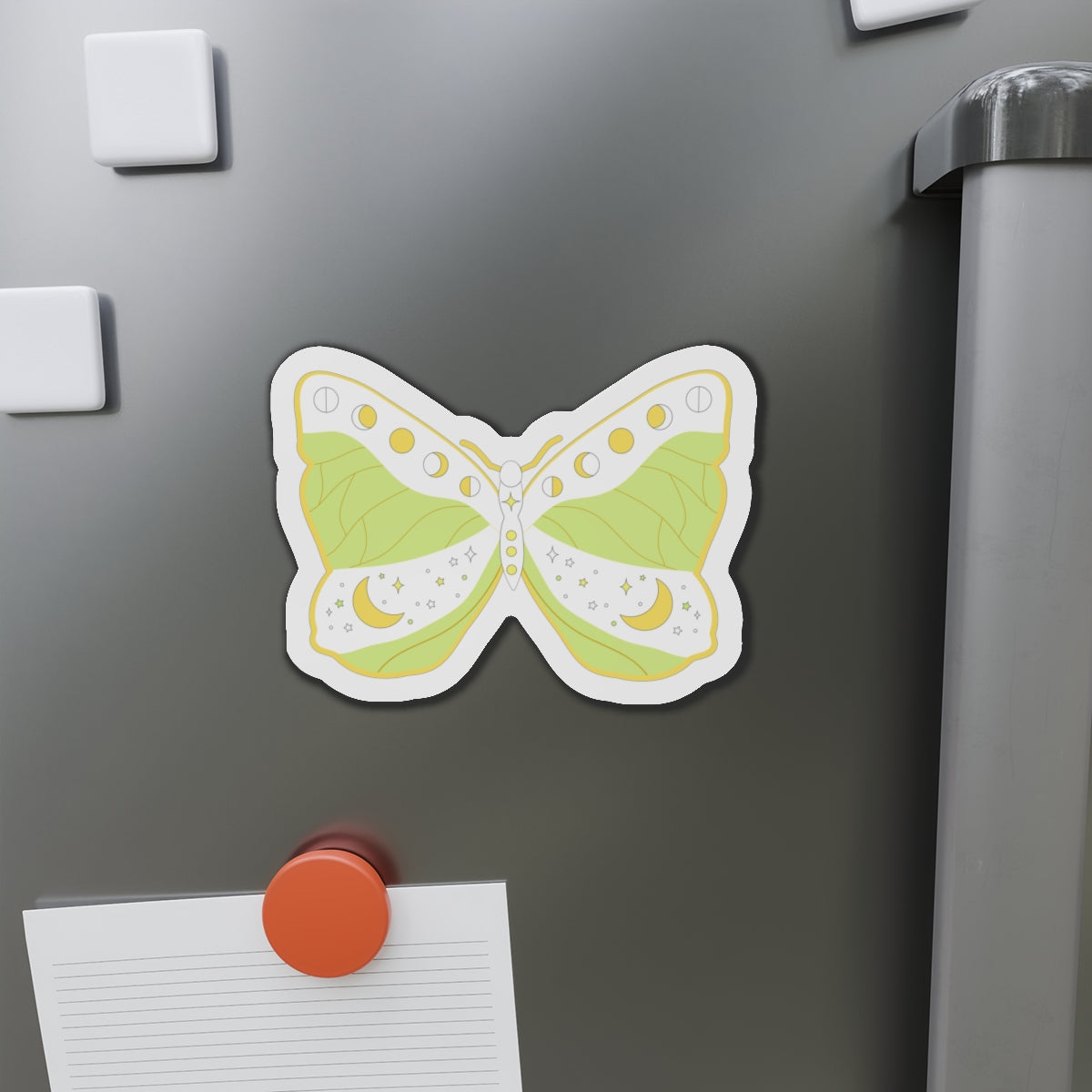 Pastel Grunge Boho Butterfly Magnets