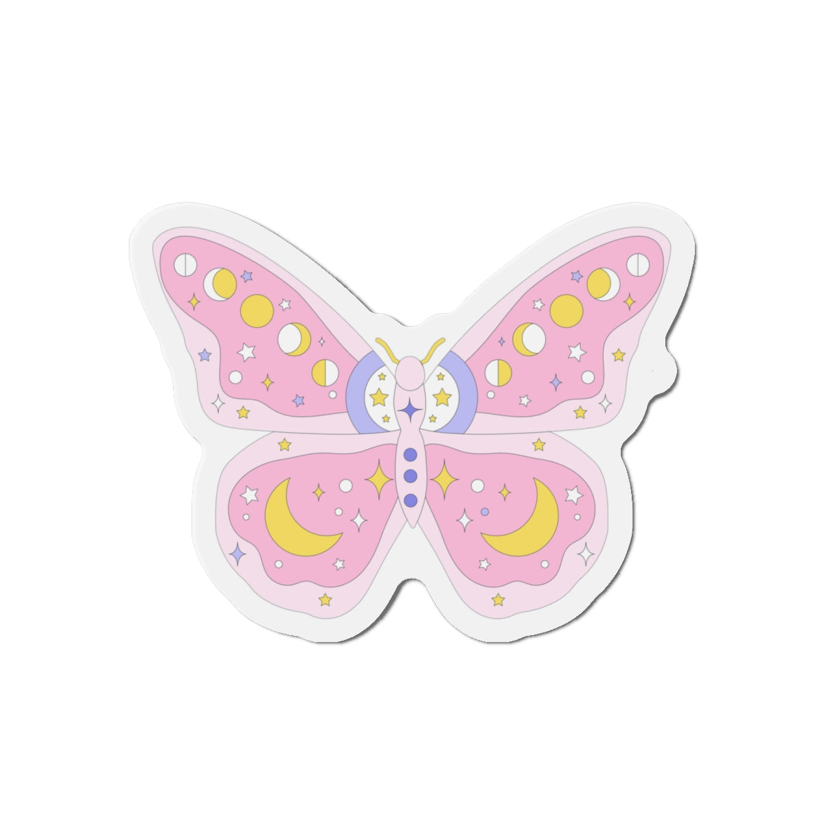 KawaII Pastel Soft Grunge Butterfly Magnets