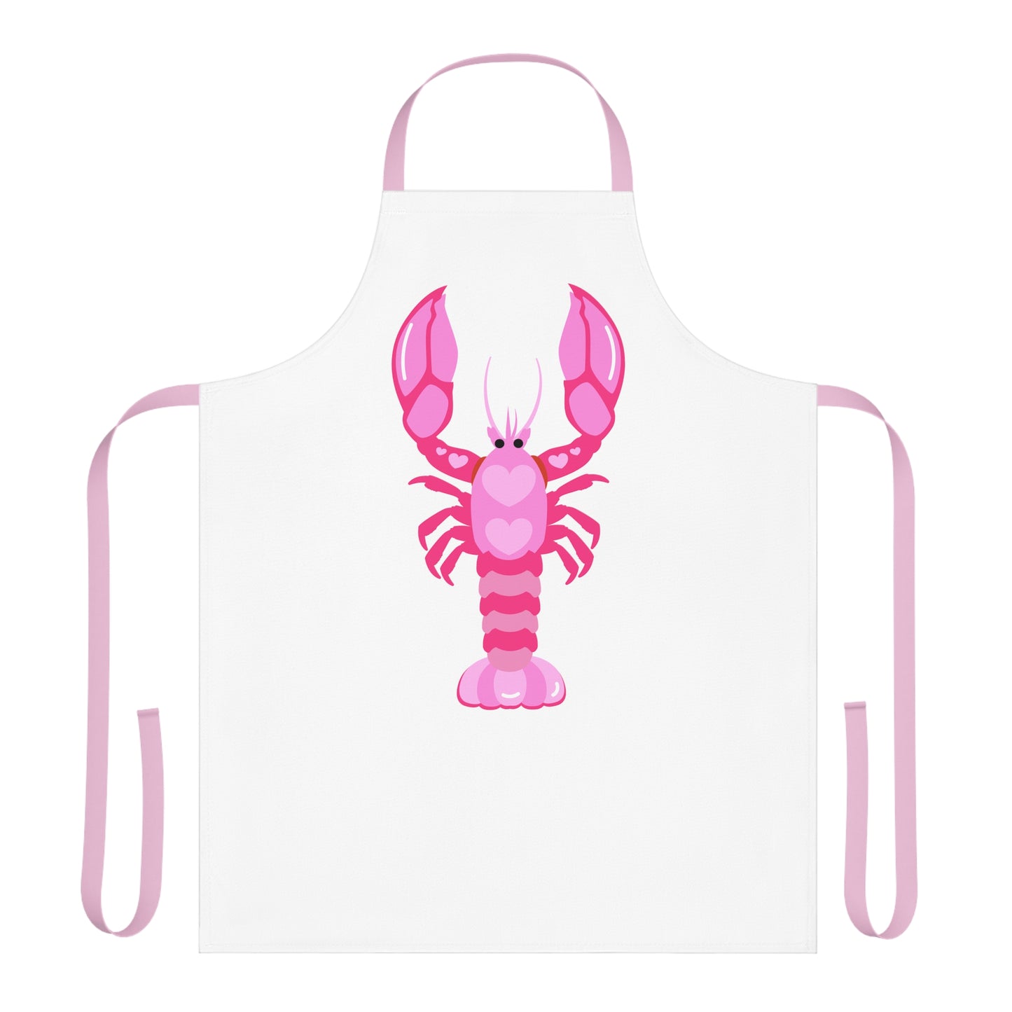 Pink Lobster Apron