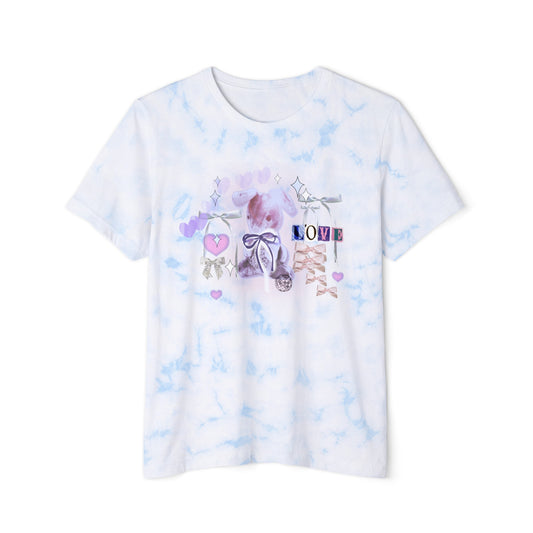 BUNNY LOVE Unisex Tie-Dyed T-Shirt