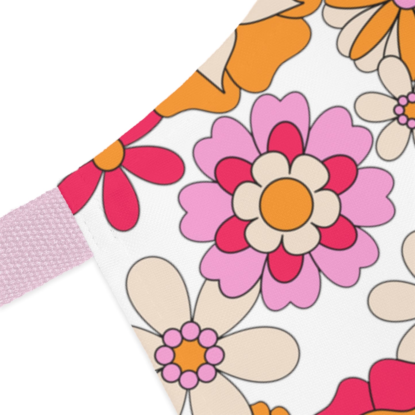 Retro Flower Child Hand Apron