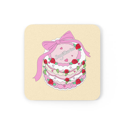 Zodiac Cake Series Coaster Sagittarius