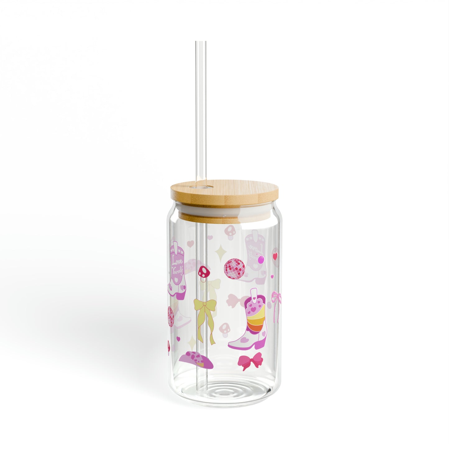 Howdy Girl Aestheticb Sipper Glass