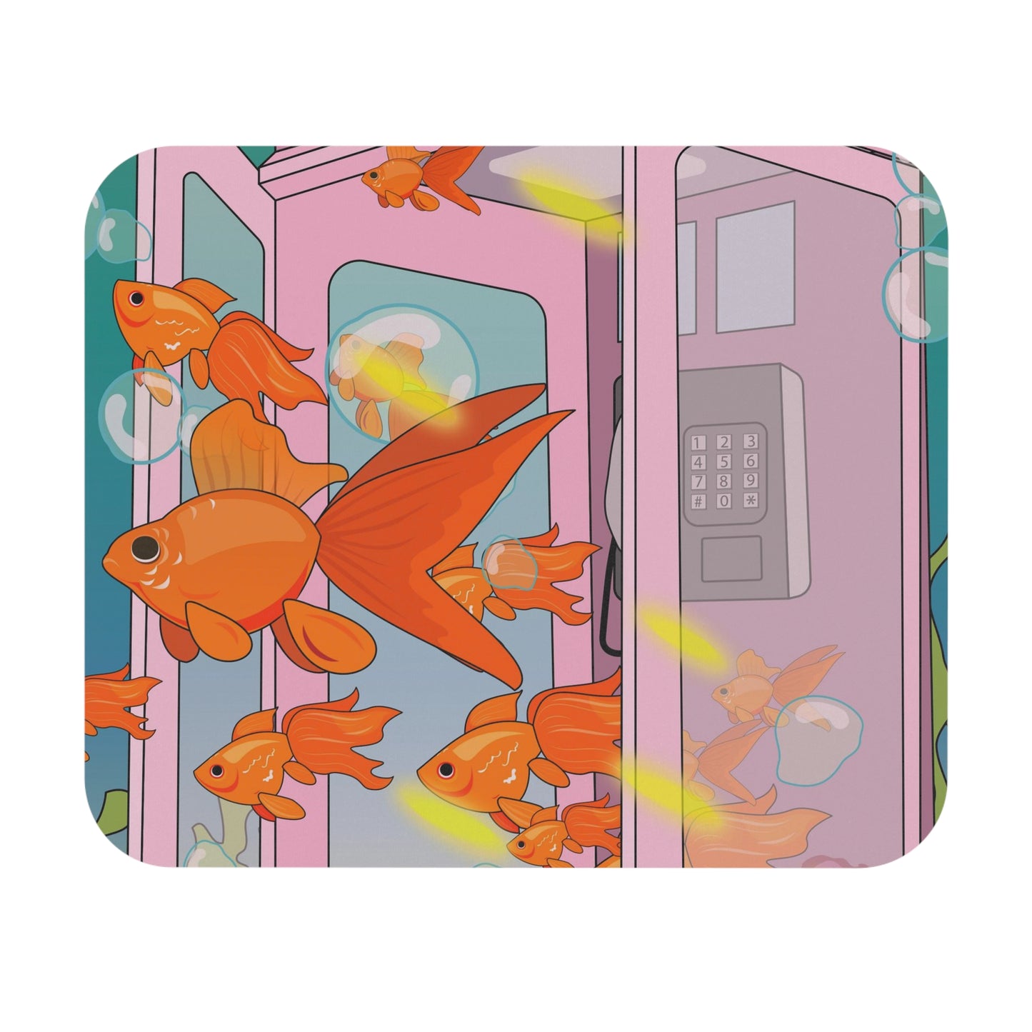 Goldfish Heaven Mouse Pad