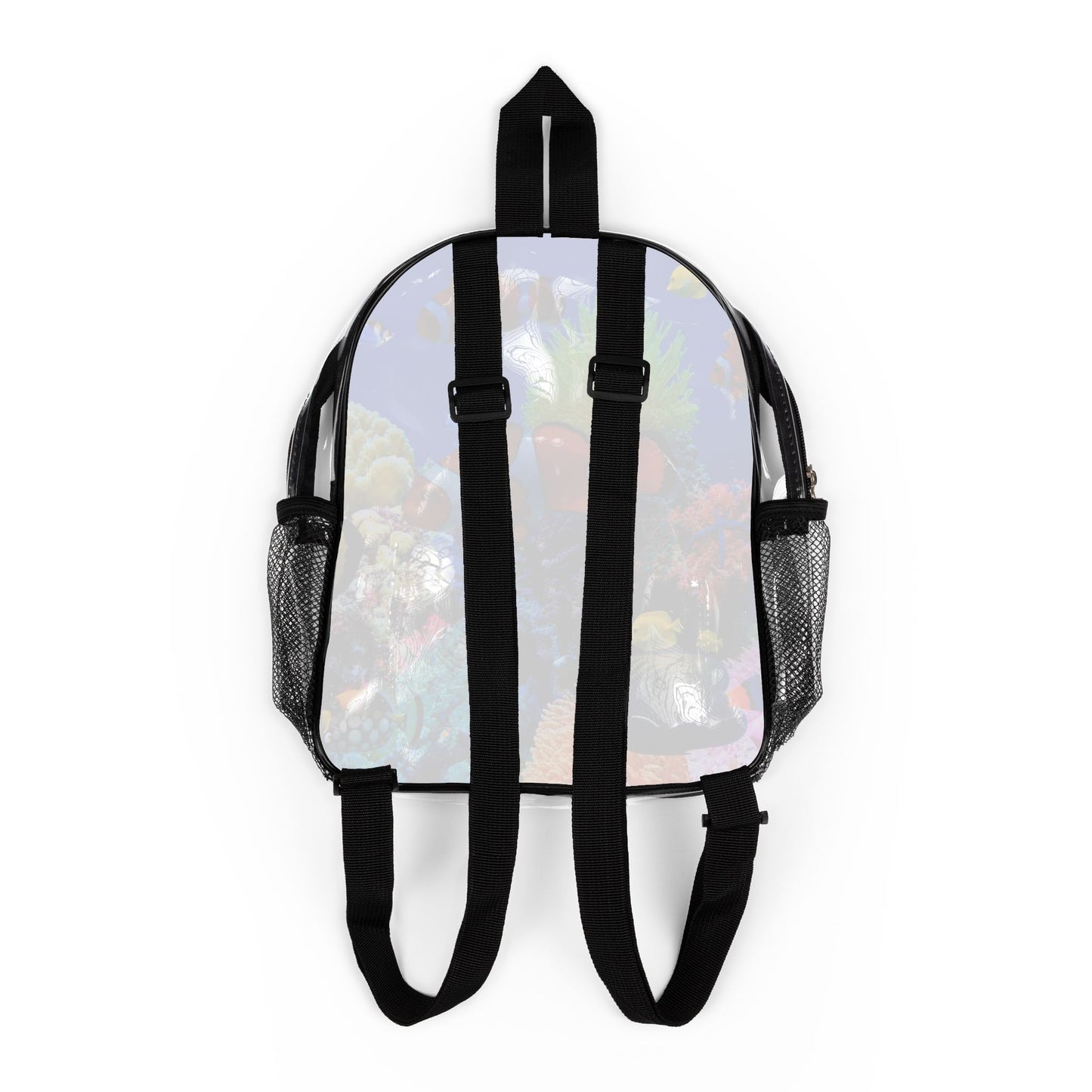 Clownfish Reef Clear Stadium Backpack – Digitalcore Frutiger Aero Y2K PVC Bag