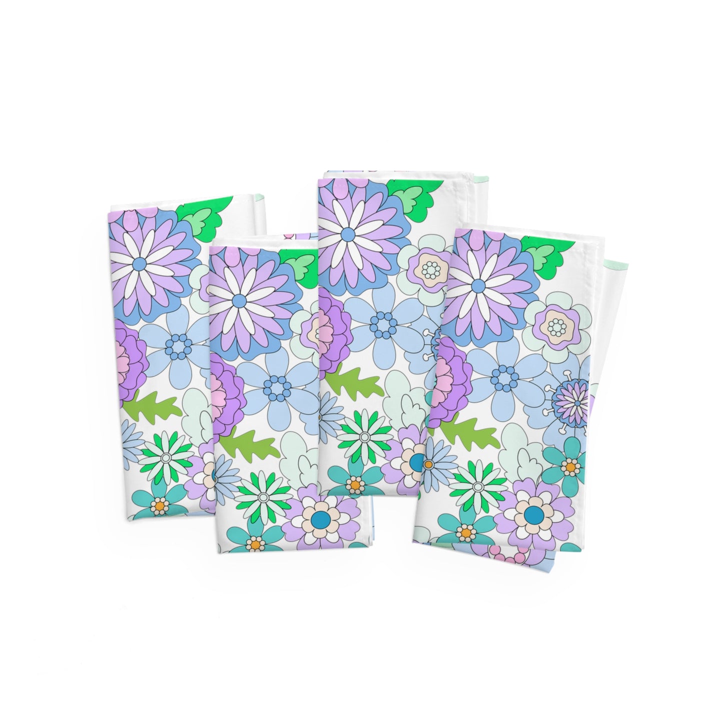 Retro Flower Child Napkins