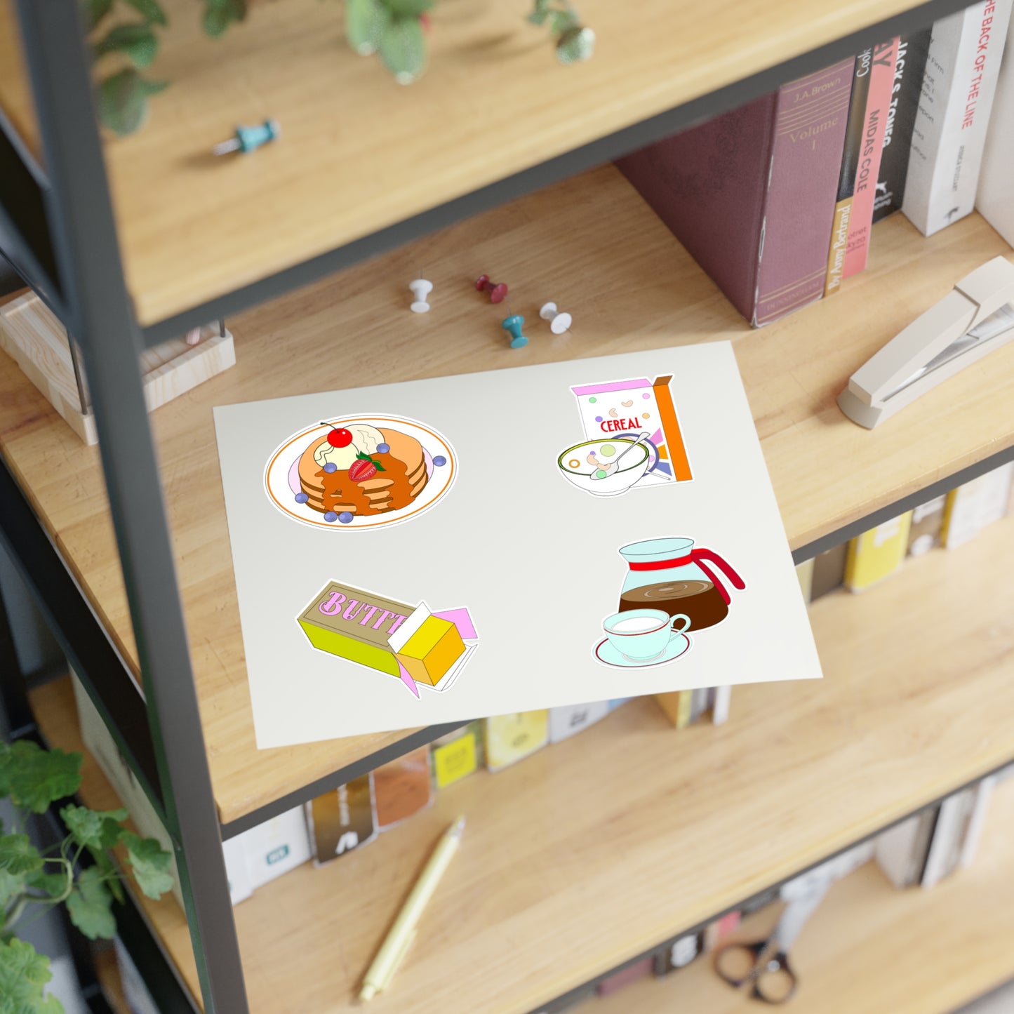 Breakfast Time Sticker Sheets