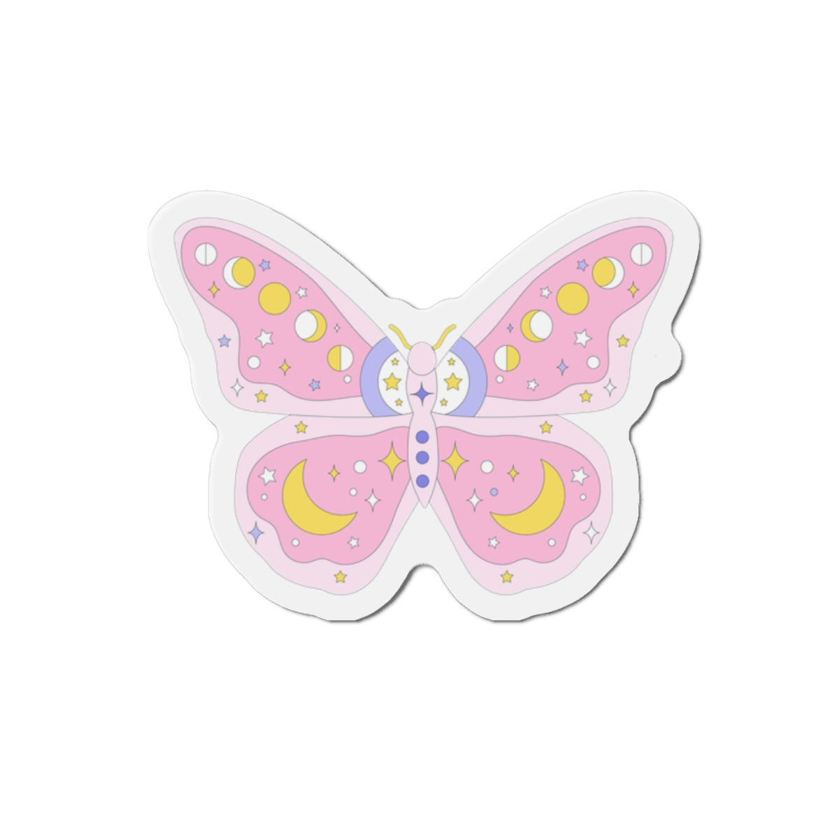 KawaII Pastel Soft Grunge Butterfly Magnets