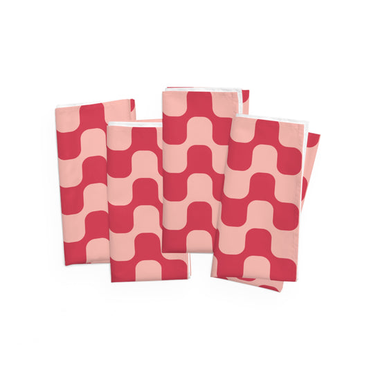 Retro Groovy Aesthetic Napkins