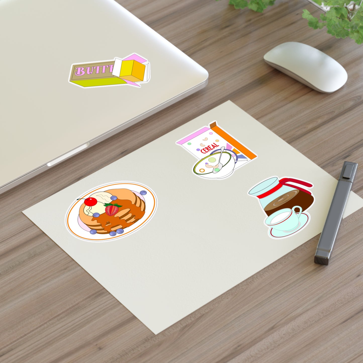 Breakfast Time Sticker Sheets