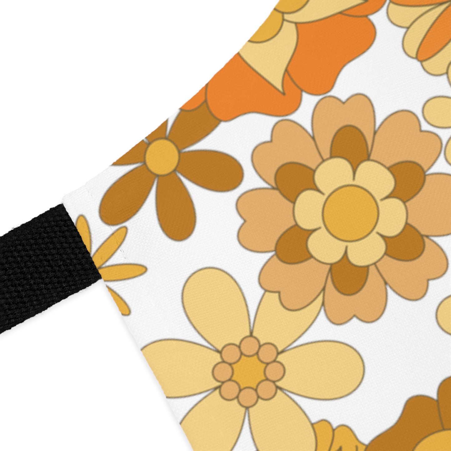 Groovy Retro 70s Vibe Flower Child Apron