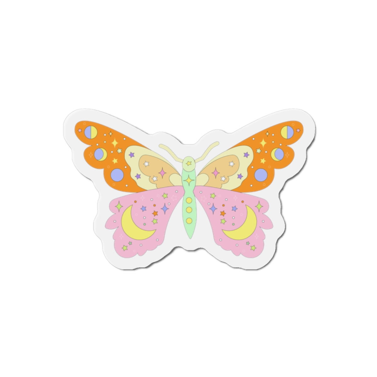 Kawaii Boho Soft Girl Aesthetic Butterfly Magnets