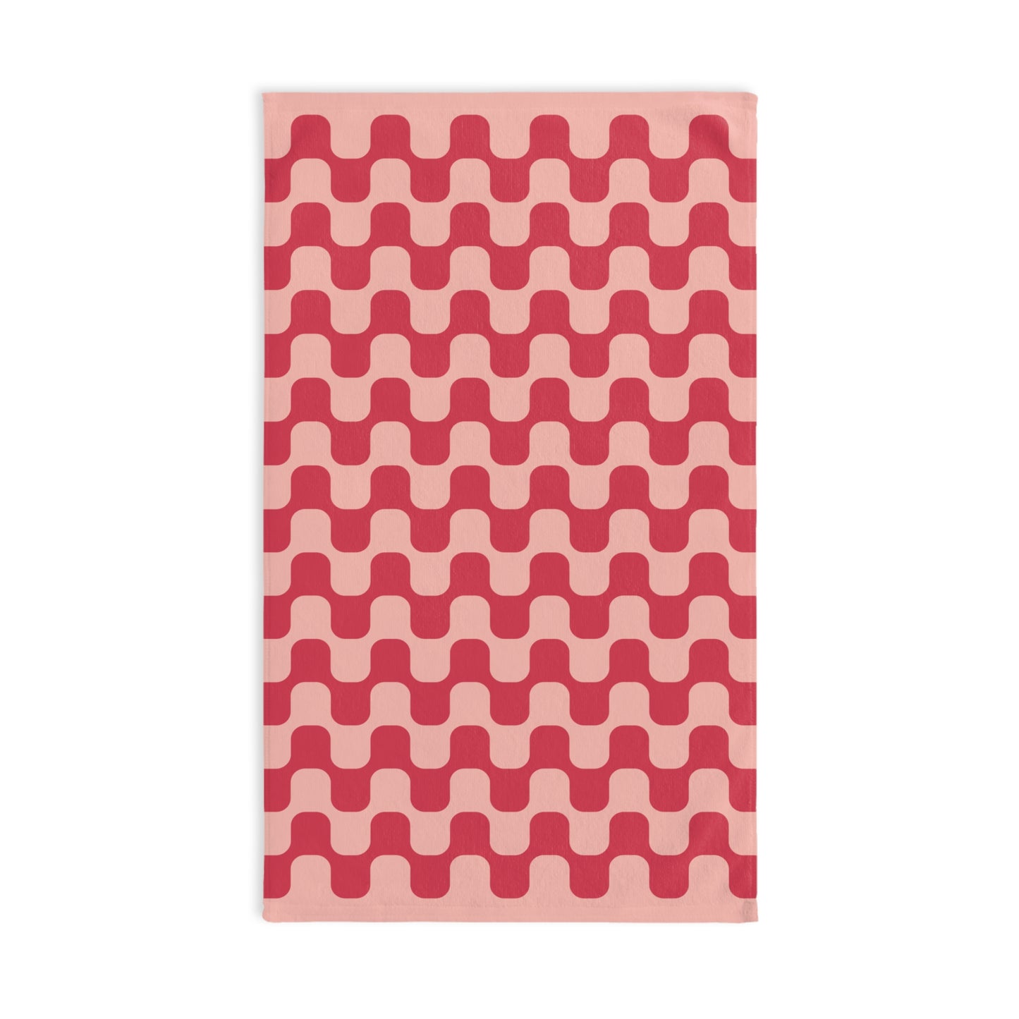 Retro Groovy Aesthetic Hand Towel