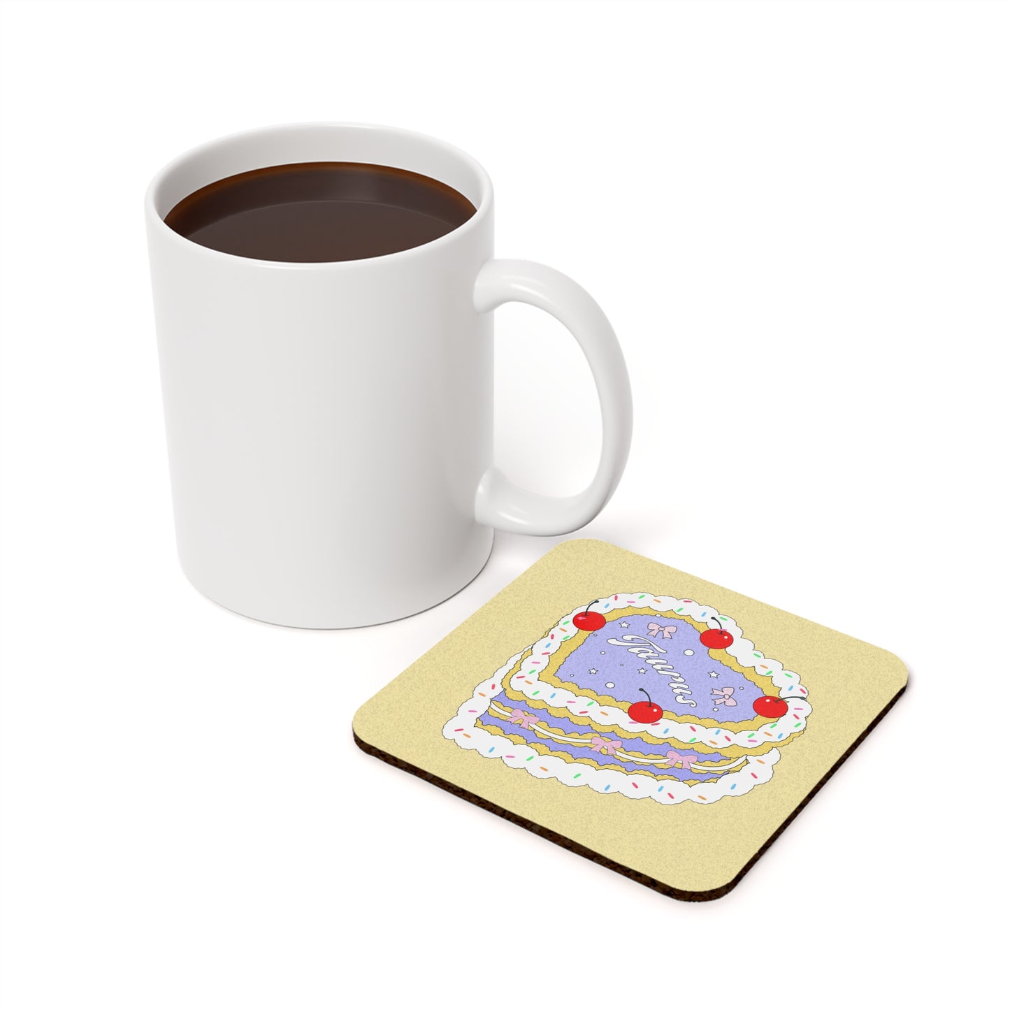 Zodiac Cake Series Coaster Taurus