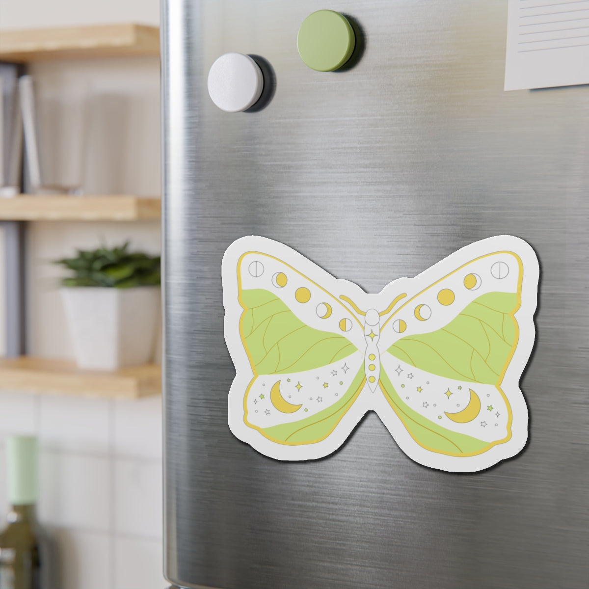 Pastel Grunge Boho Butterfly Magnets