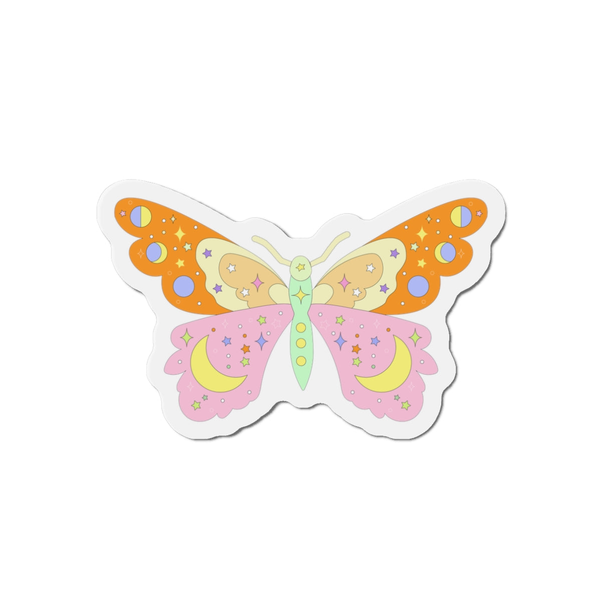 Kawaii Boho Soft Girl Aesthetic Butterfly Magnets