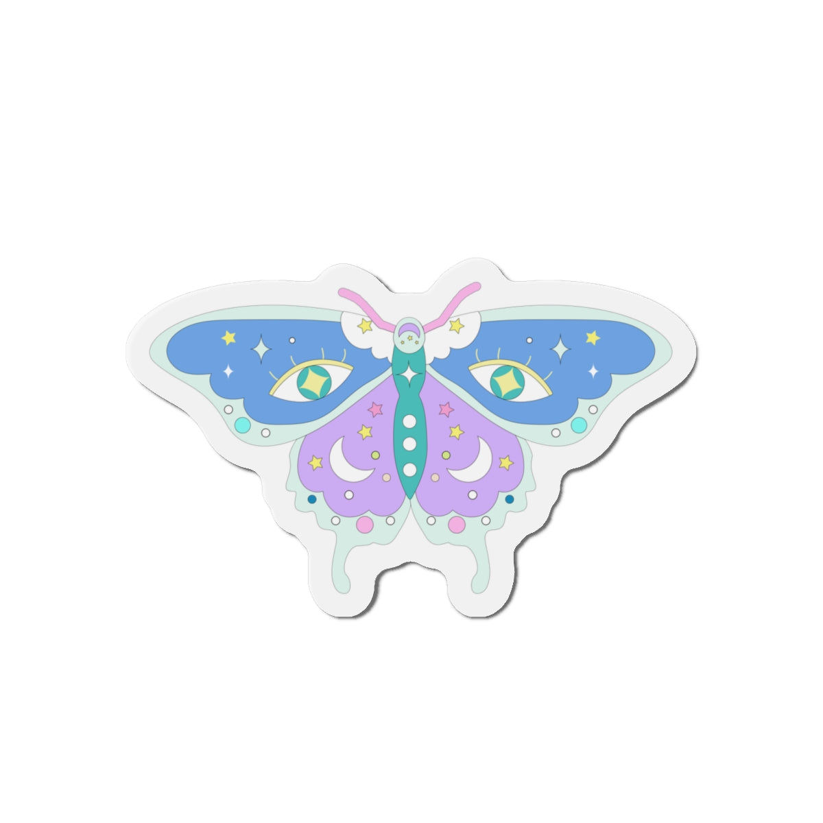 Pastel Grunge Boho Magical Butterfly Magnets