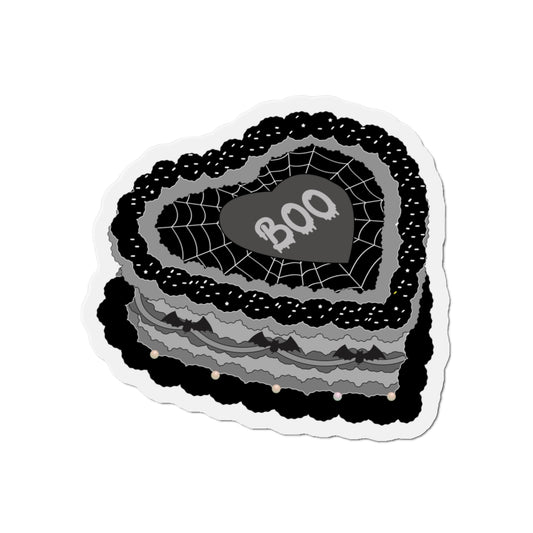 Kawaii Goth BOO Cake Magnets